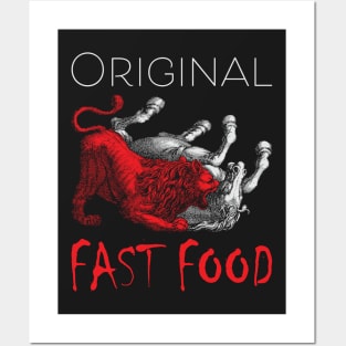 Original Fast Food Posters and Art